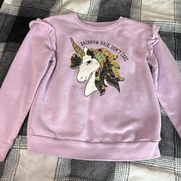 Champion Tee and Unicorn Sweatshirt - Picture 3 of 10